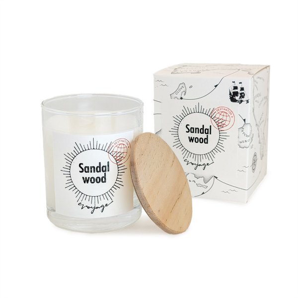 画像2: voyage アロマキャンドル 「サンダルウッド」 (2)
