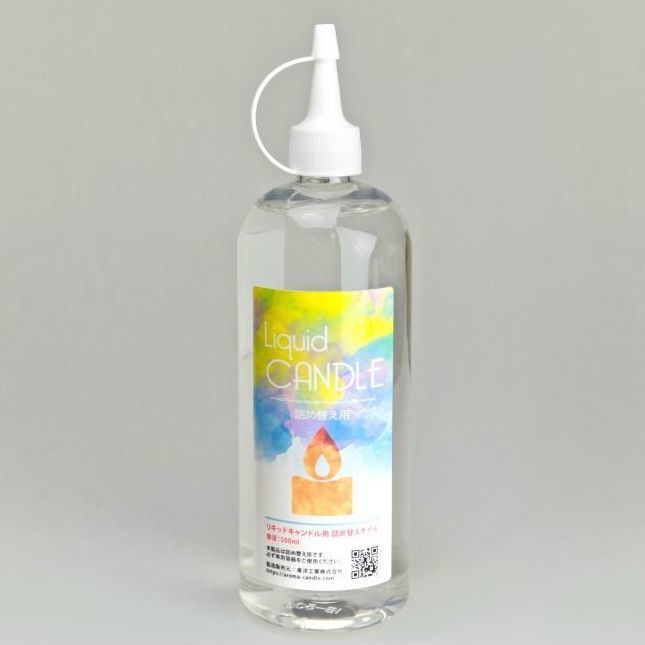 リキッドキャンドル専用 詰め替えオイル 500ml アロマキャンドルドットコム